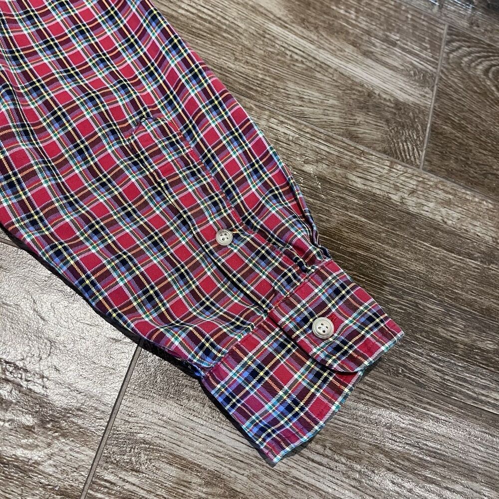 Vintage Ralph Lauren Reworked Upcycled Shirt Large Ruffled Collar Button Up - Picture 10 of 12